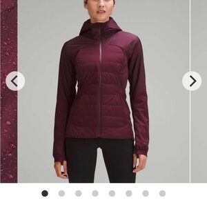 Lululemon Athletica Deep Purple Puffer Jacket